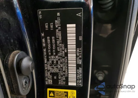 2015 Toyota Highlander Limited from USA, damaged, VIN 5TDDKRFH7FS110479